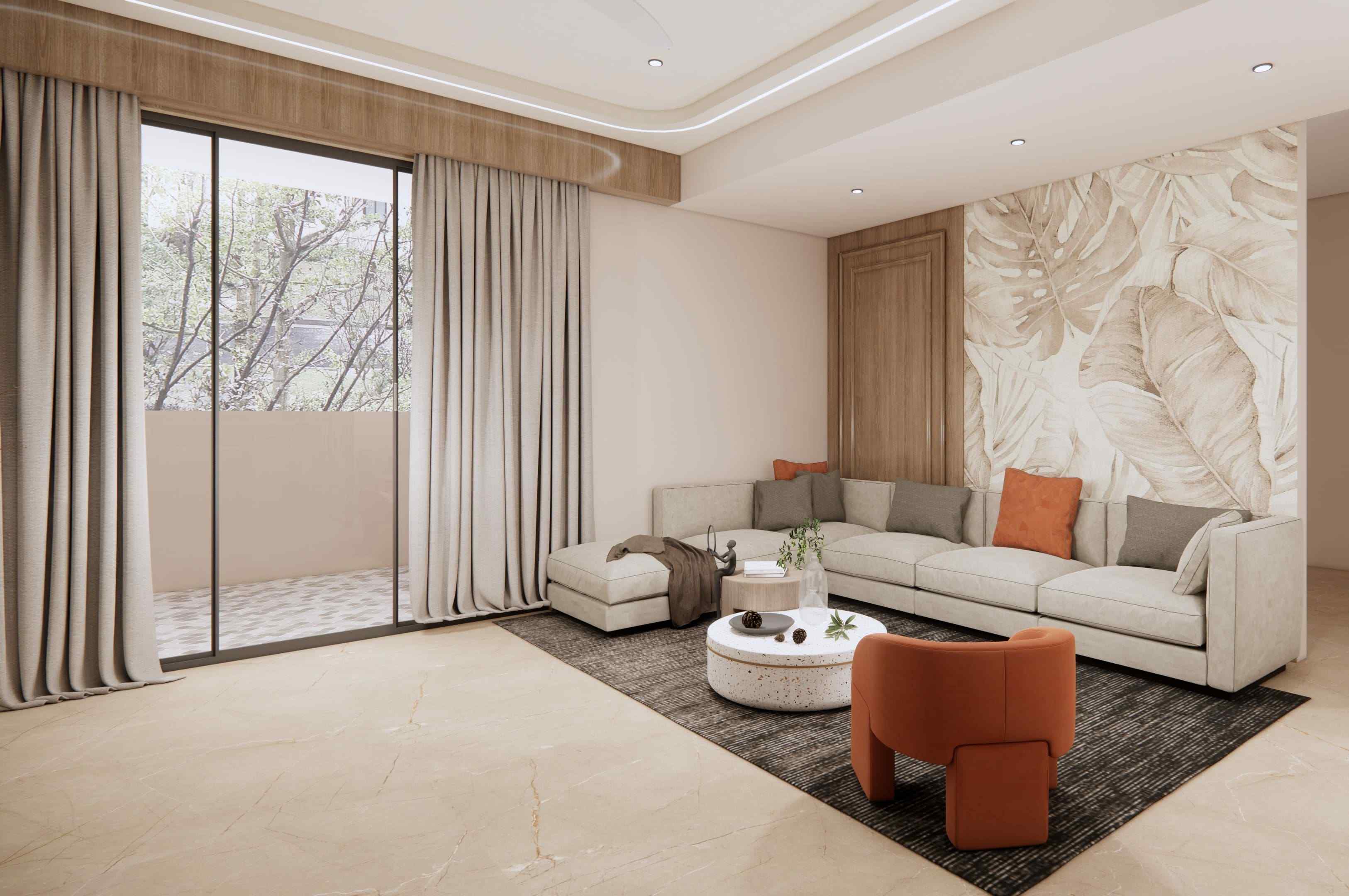 Modern Living Room Design